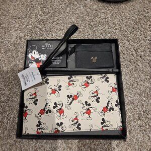 Mickey Mouse Wristlet Clutch/ Card Wallet